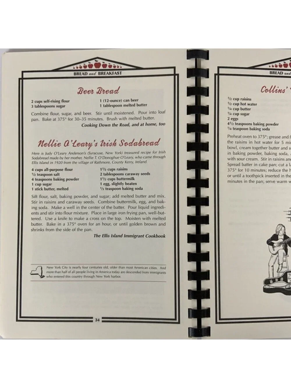 Best Of The Best From New York Cookbook By Quail Ridge Press 2001 Spiral Bound